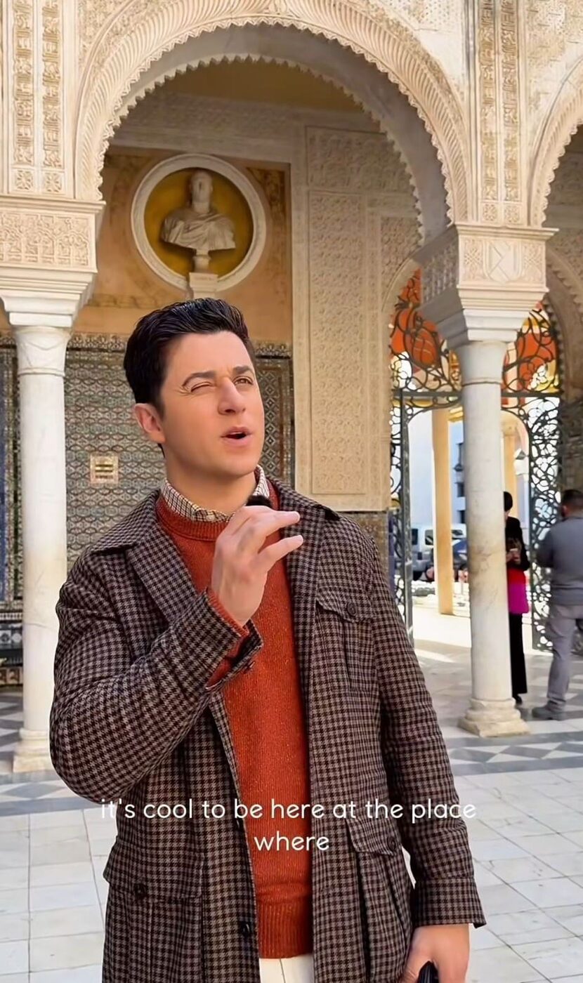 David Henrie Wizards of Waverly Place visits Seville Spain